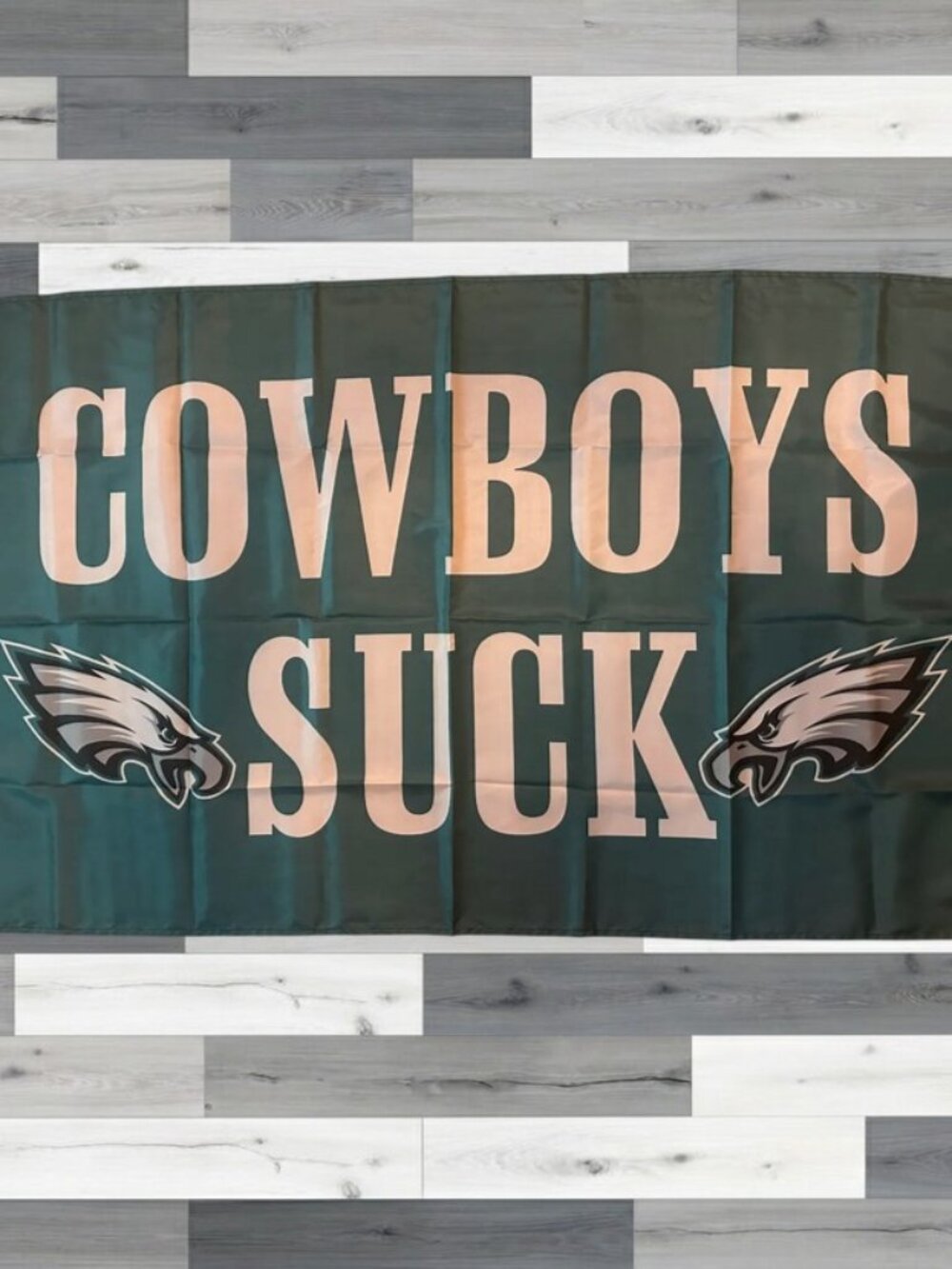 Philadelphia Eagles Cowboys Suck 3x5 Flag Banner
